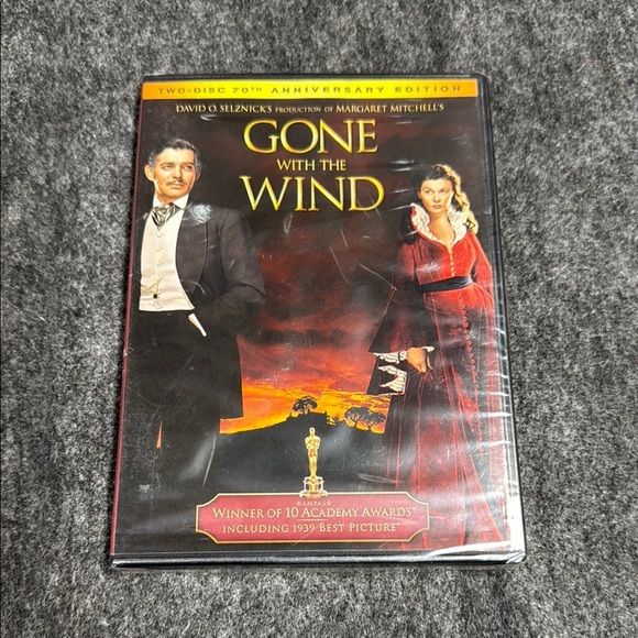 Go e With The Wind Other - Gone with the Wind DVD - Black and Red Cover